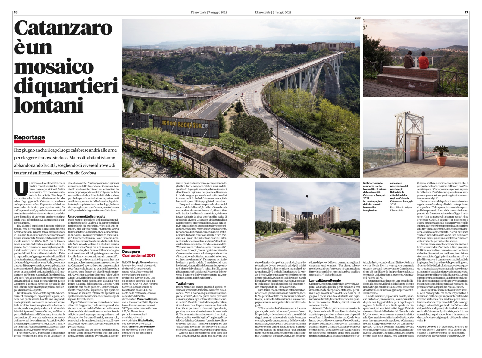 On assignment for L'Essenziale magazine - 07.05.2022