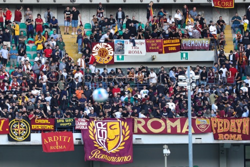 as Roma supporters