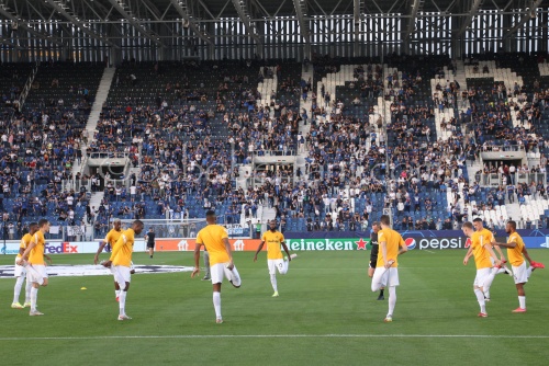 Young Boys players during warm up