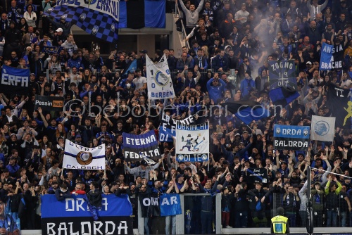 Atalanta's supporters