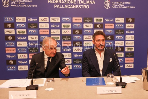 Gianmarco Pozzecco (new Italy basketball head coach) press conference