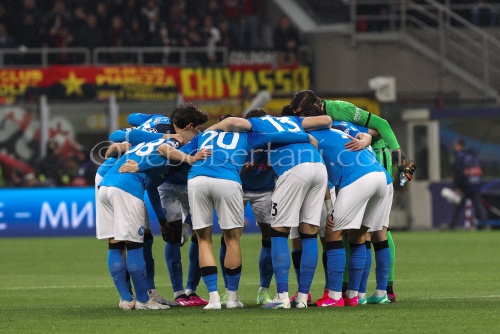 Quarter Final 1st leg ac Milan vs ssc Napoli