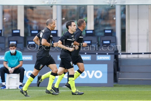Valerio Marini (referee) and assistants
