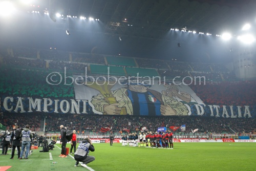 fc Inter supporters choreography